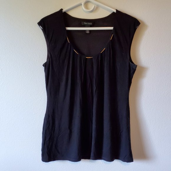 White House Black Market (Medium Black top) - Picture 1 of 9